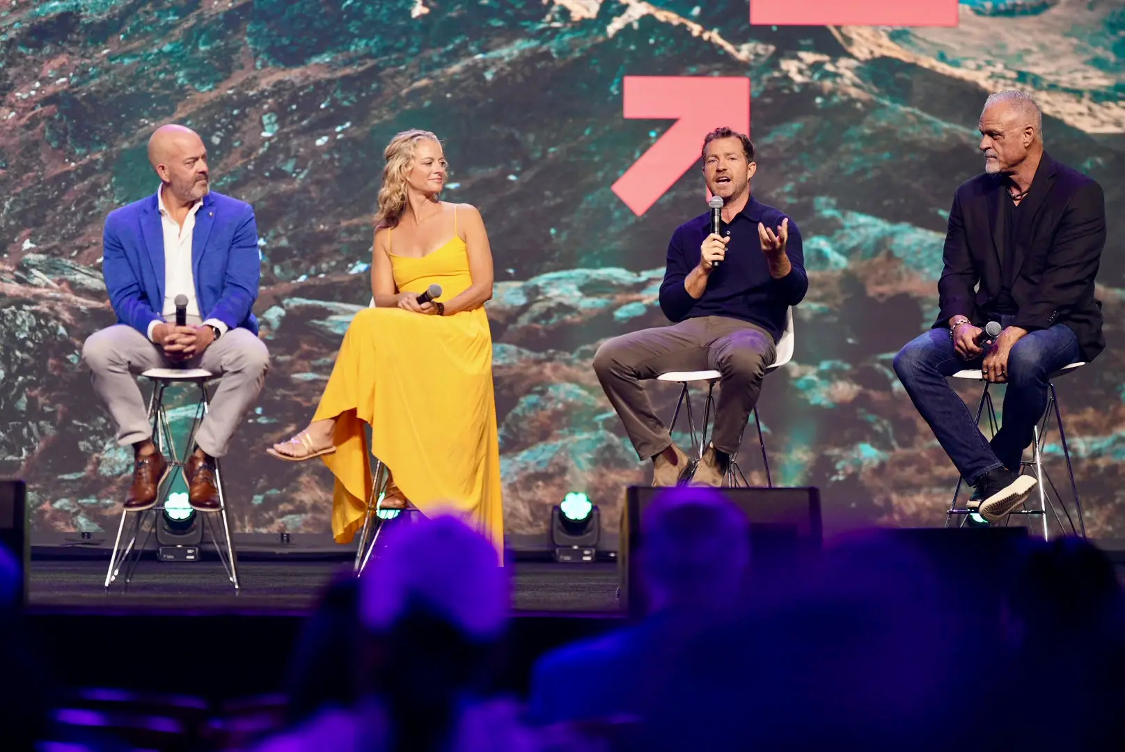 Symmetry Founders on stage at Engage '26 for Founders Panel